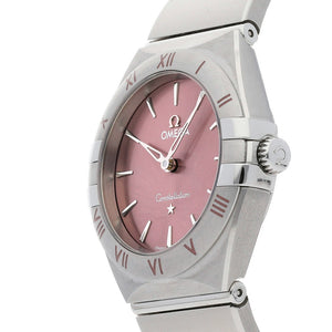 Omega Constellation Quartz Pink dial Ladies watch 28 131.10.28.60.11.001