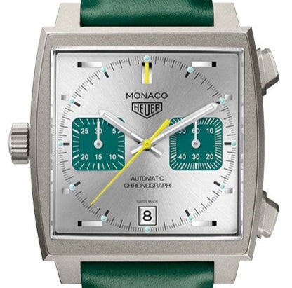 TAG Heuer Monaco Chronograph Automatic Blue dial 39 mm CAW218E.FC6565