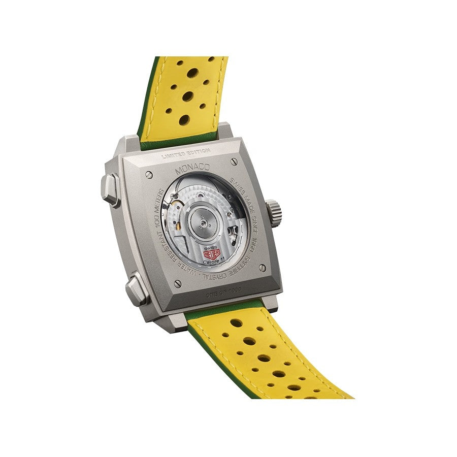 TAG Heuer Monaco Chronograph Automatic Blue dial 39 mm CAW218E.FC6565