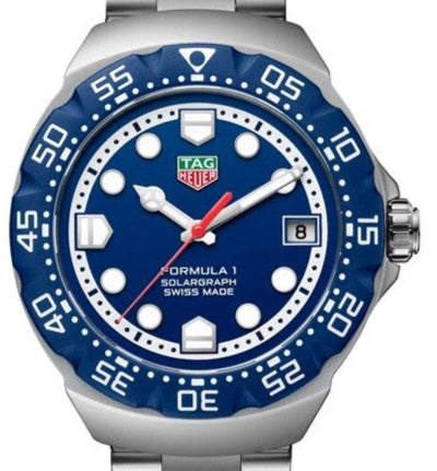 TAG Heuer Formula 1 Solargraph Blue dial 38mm WBY1112.BA0042