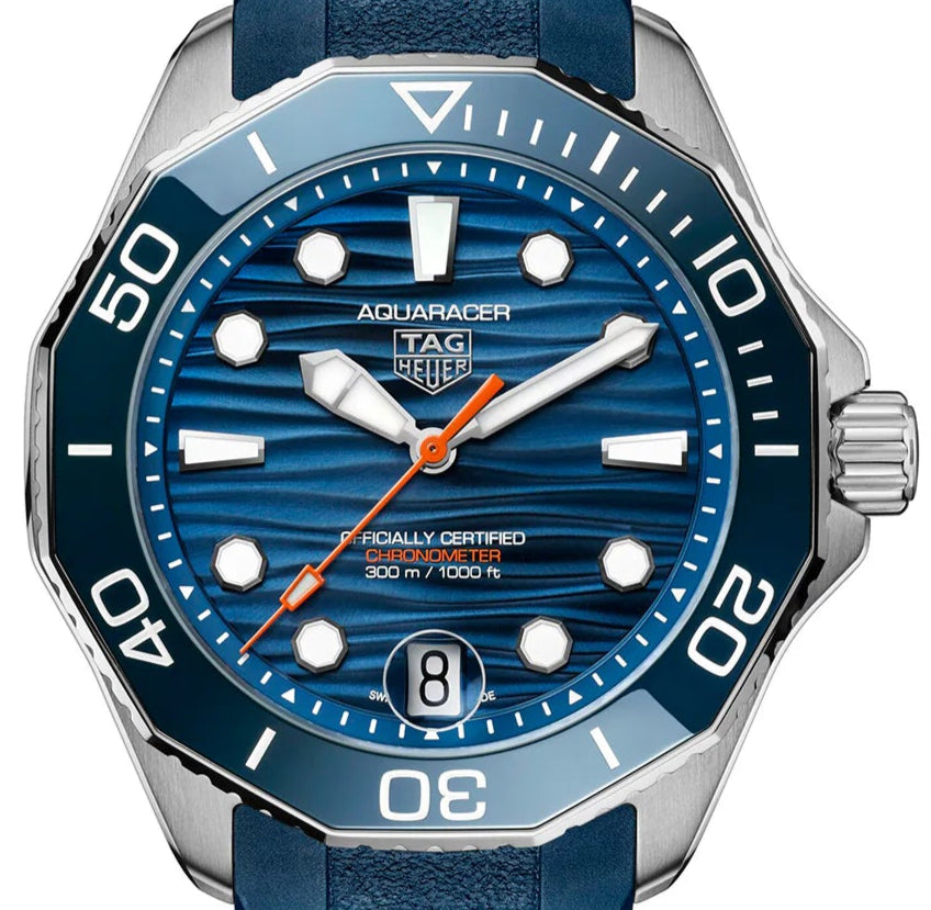Tag Heuer Aquaracer Professional Blue dial 42mm Rubber strap WBP5111.FT6259