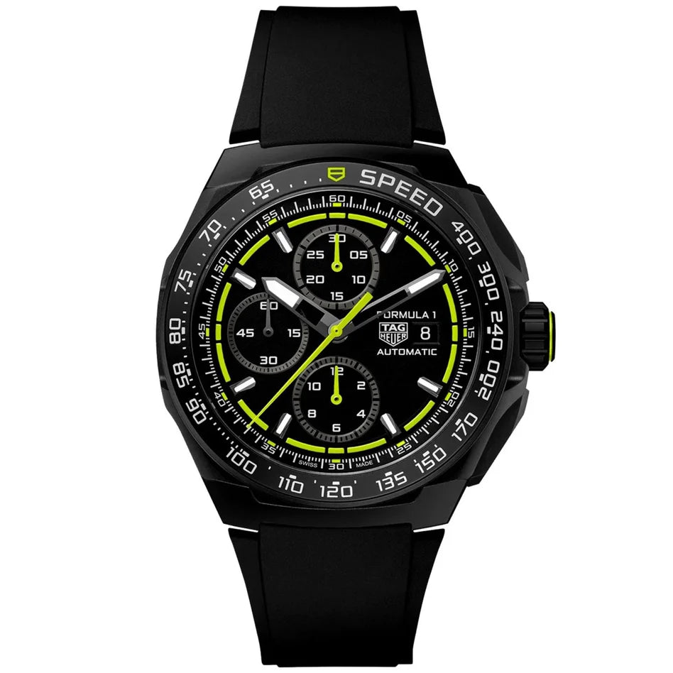 TAG Heuer Formula 1 Chronograph Black & Yellow dial 44 CBZ2086.FT8098