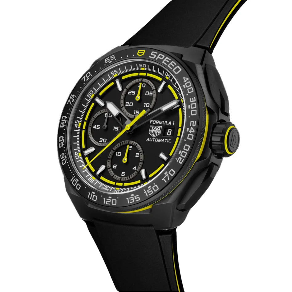 TAG Heuer Formula 1 Chronograph Black & Yellow dial 44 CBZ2086.FT8098