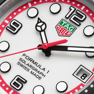 TAG Heuer Formula 1 Solargraph white dial 38mm WBY111A.FT8106
