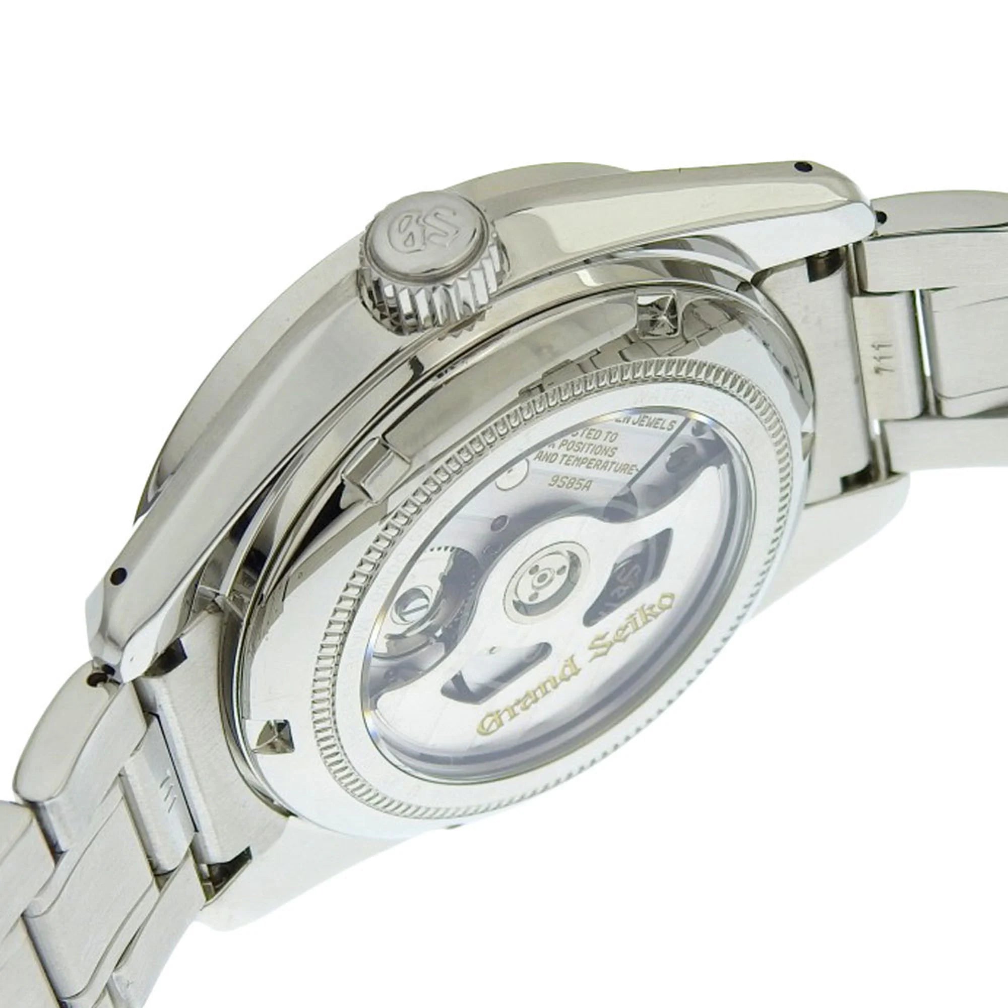 Reloj Grand Seiko Heritage para hombre con esfera blanca, 40 mm, Ref#SBGH277