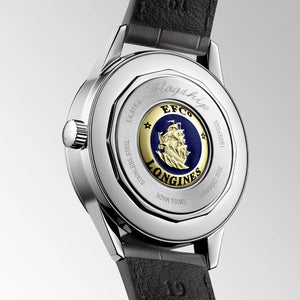 Longines Heritage Moonphase Automatic Silver dial 35.8 mm L4.815.4.72.2