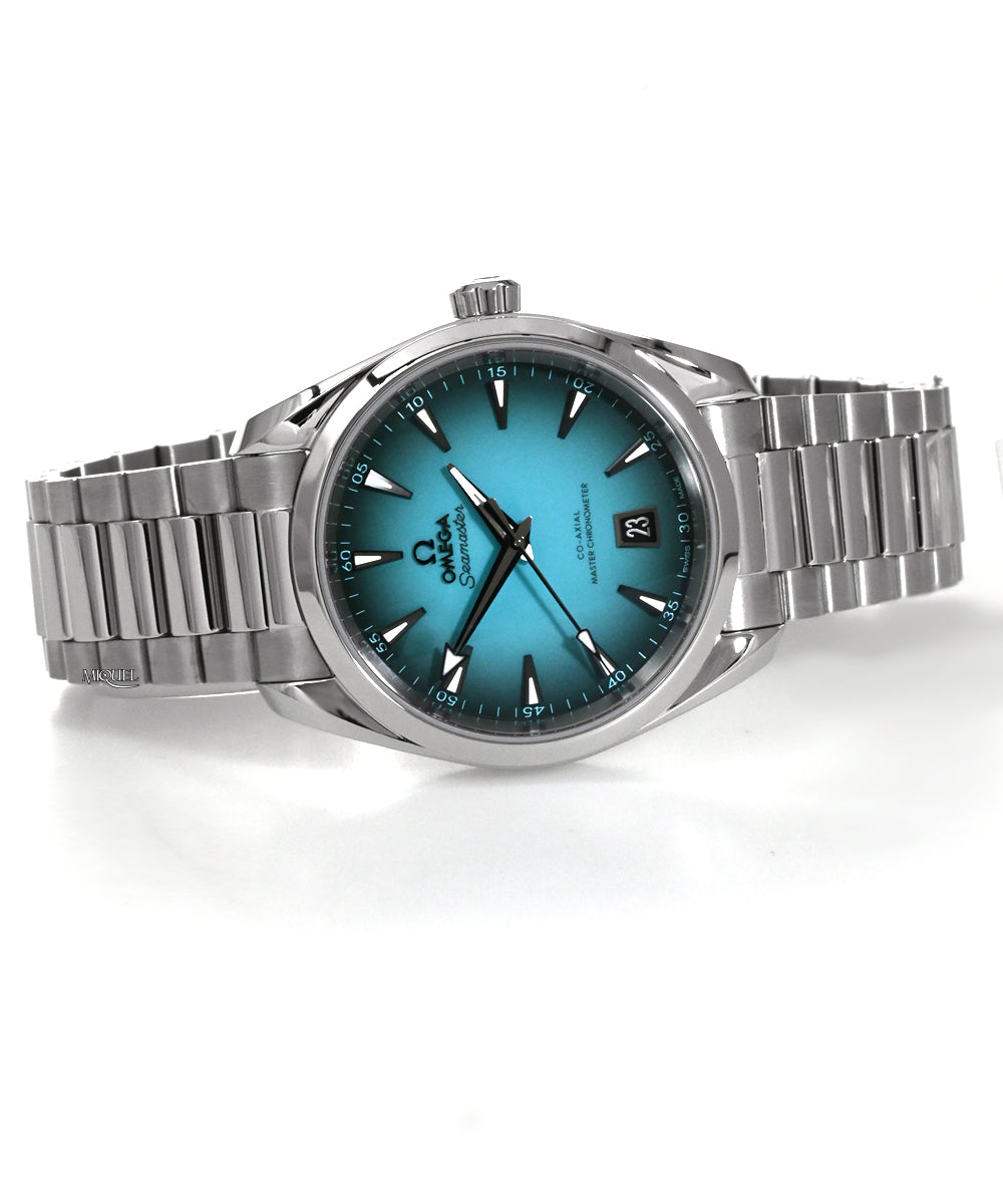 Omega Aqua Terra 150m Co-axial Chronometer Turquoise 38mm 220.10.38.20.03.005