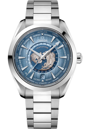 Omega Terra 150m Co-axial Chronometer Gmt 43mm 220.10.43.22.03.002