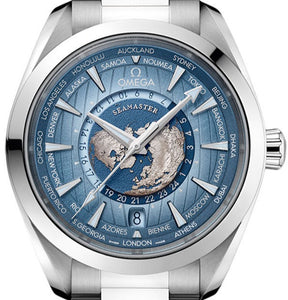 Omega Terra 150m Co-axial Chronometer Gmt 43mm 220.10.43.22.03.002