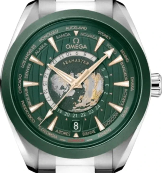 Omega Aqua Terra 150m Chronometer Gmt 43mm 220.30.43.22.10.001