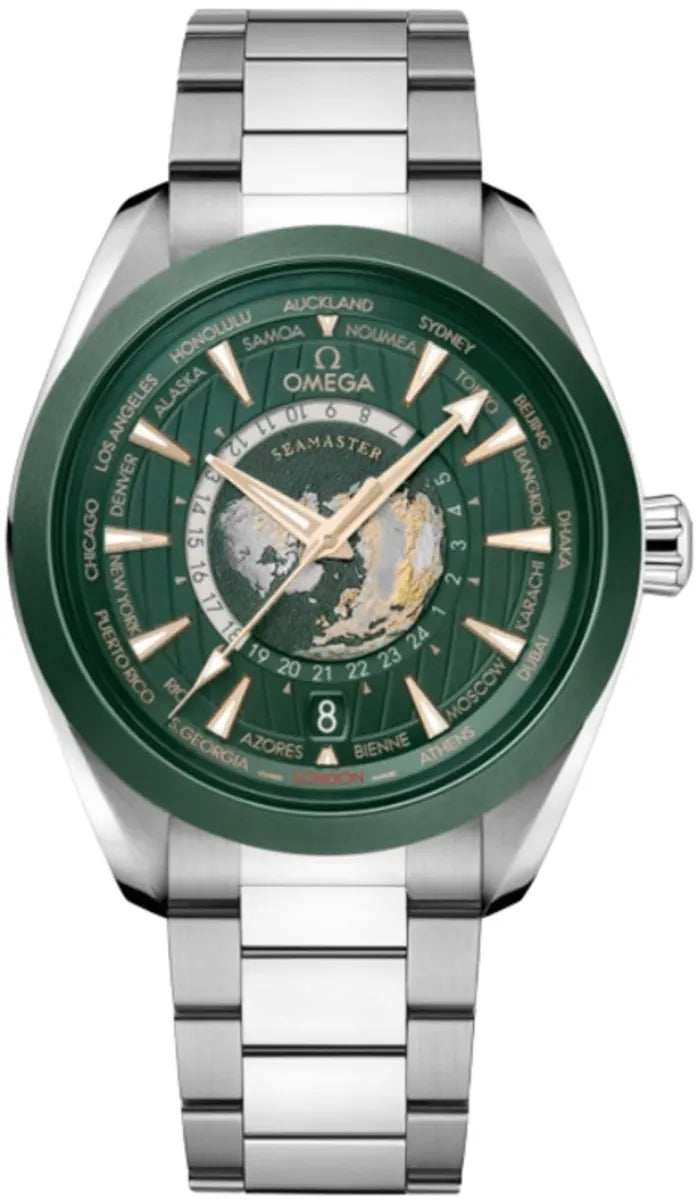 Omega Aqua Terra 150m Chronometer Gmt 43mm 220.30.43.22.10.001