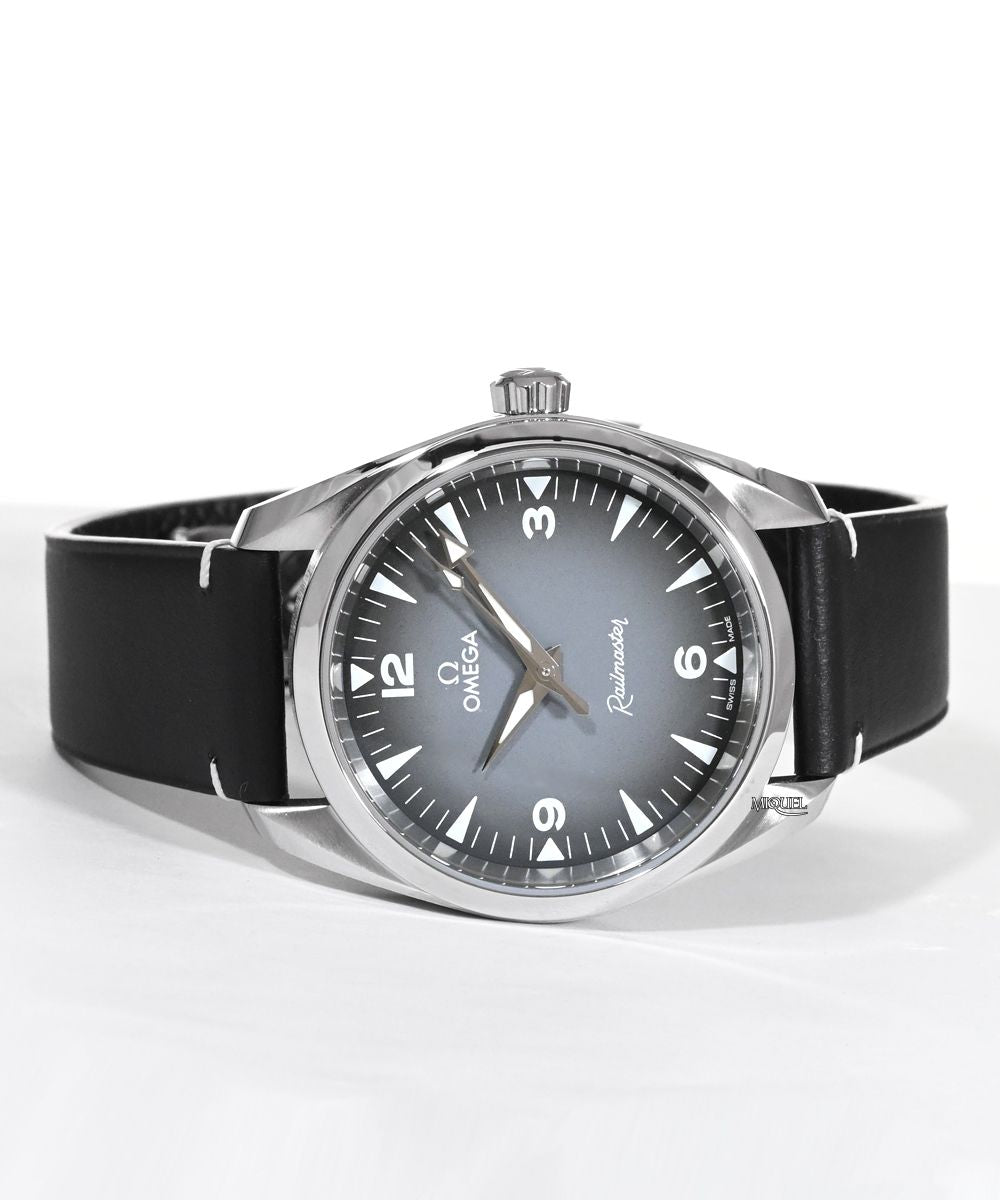 Omega Seamaster Railmaster grey dial 38mm 235.12.38.20.06.001