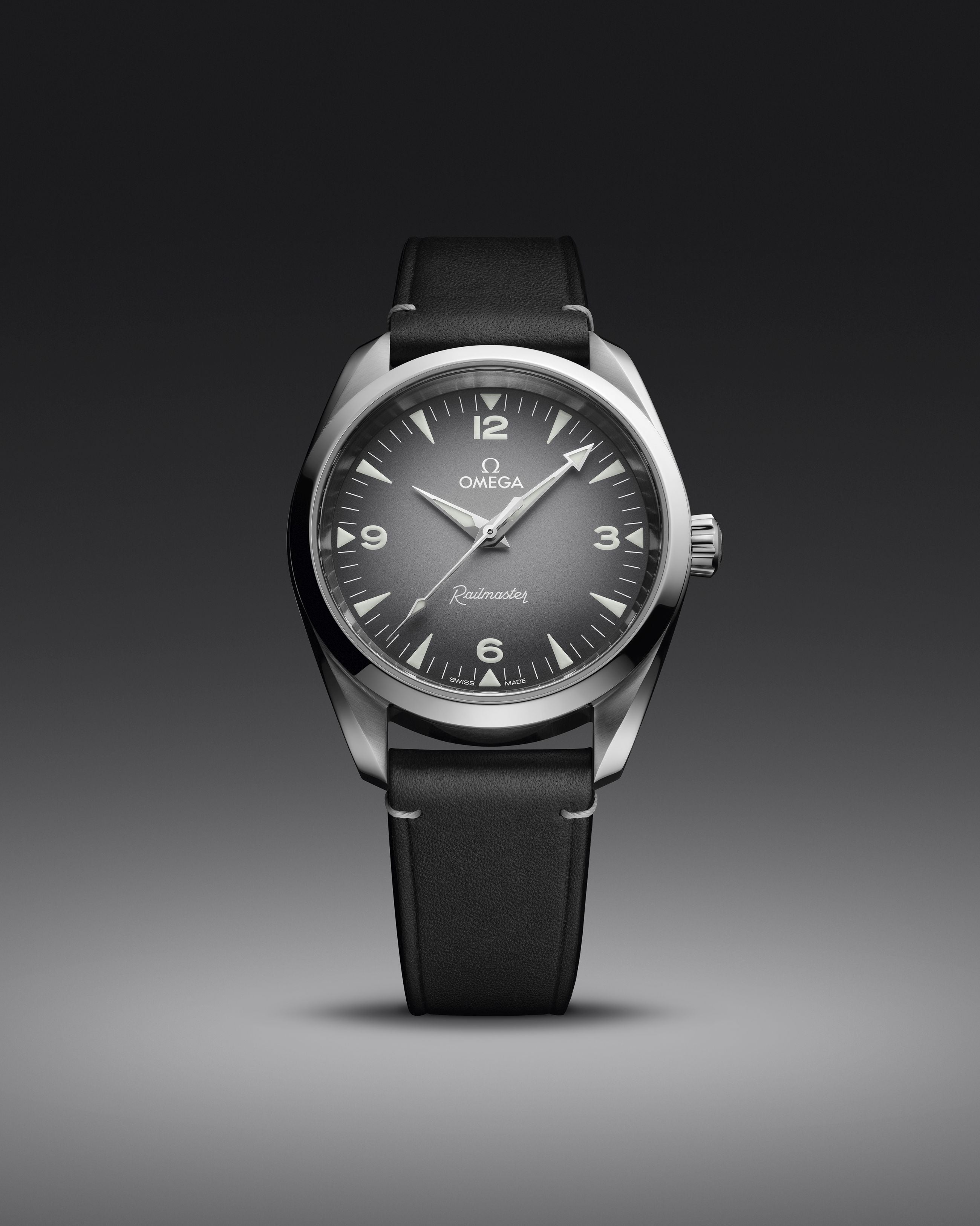 Omega Seamaster Railmaster Grey dial 38mm 235.10.38.20.06.001