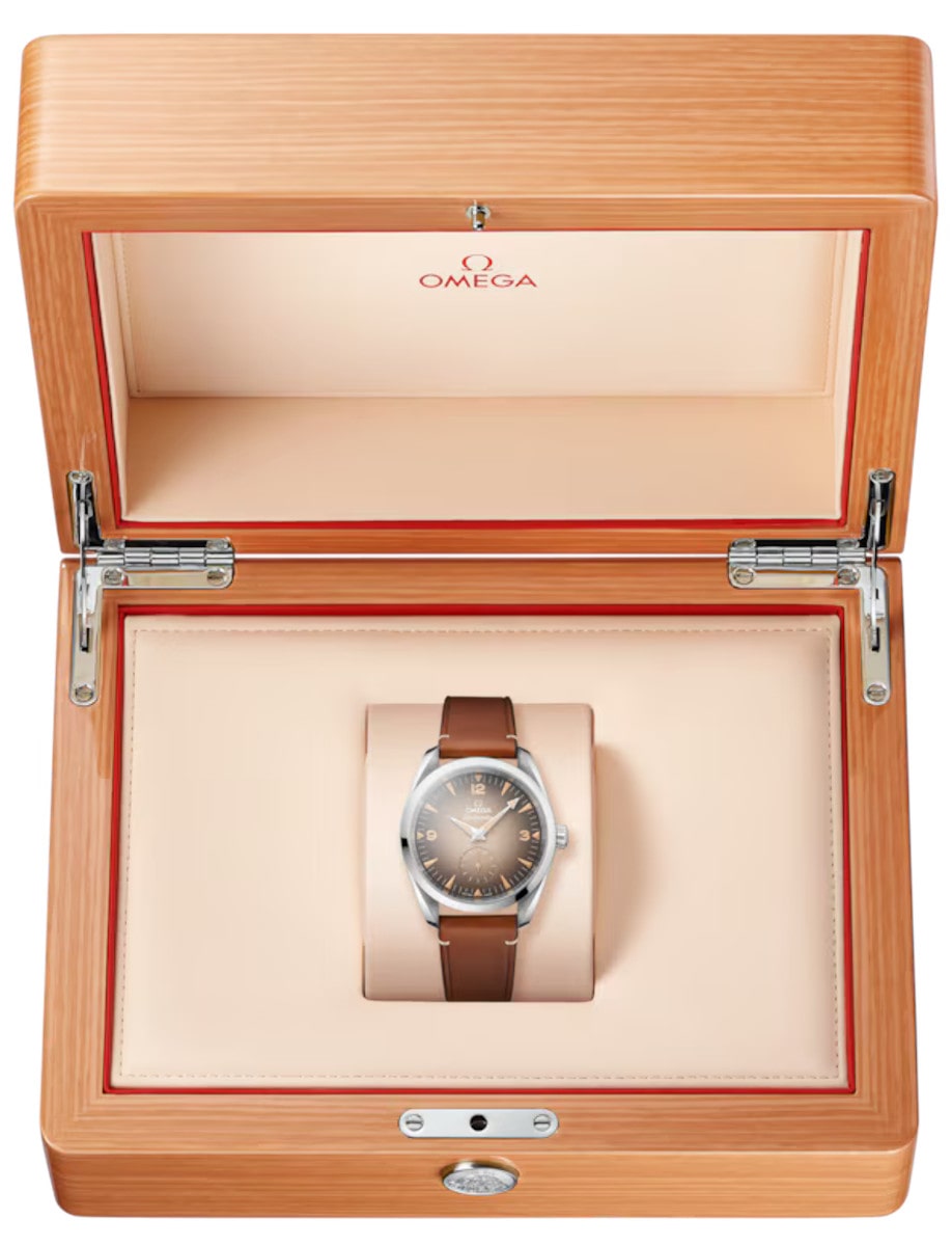 Omega Co-axial Railmaster Brown dial 38mm 235.12.38.20.13.001