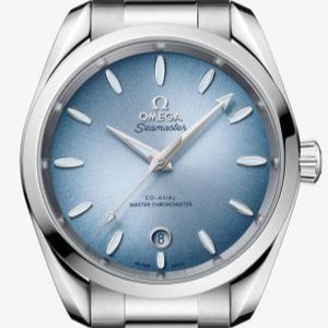 Omega Aqua Terra 150m Summer Blue Master 38mm Chronometer 220.10.38.20.03.004