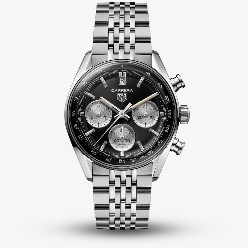 TAG Heuer Tag Heuer Carrera Chronograph 39mm Black dial CBS2210.BA0048