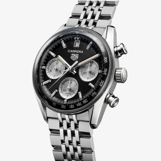 TAG Heuer Tag Heuer Carrera Chronograph 39mm Black dial CBS2210.BA0048