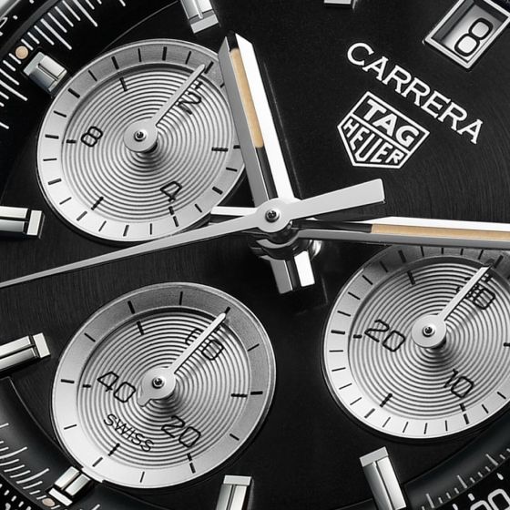 TAG Heuer Tag Heuer Carrera Chronograph 39mm Black dial CBS2210.BA0048