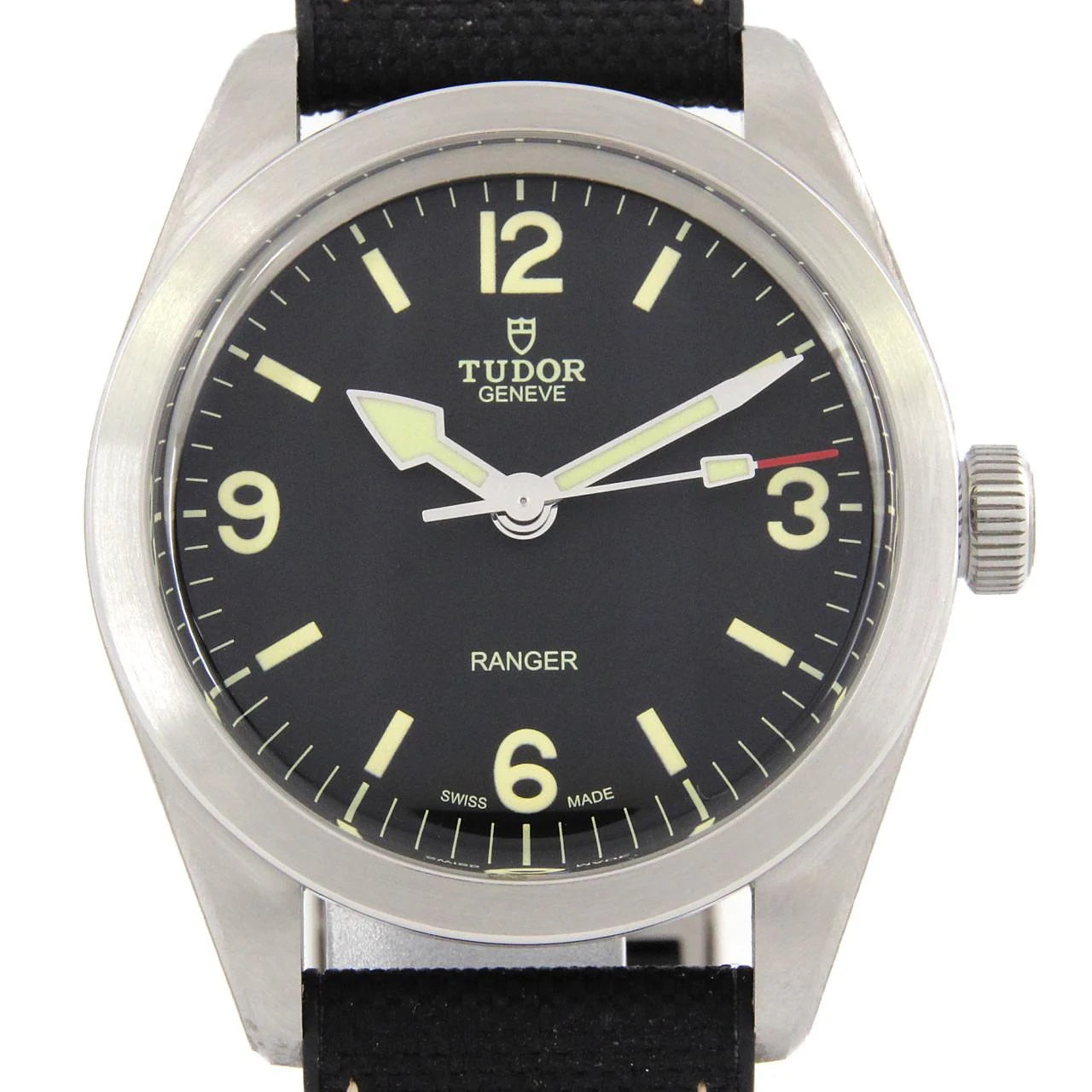 Tudor Ranger Automatic Black Dial Mens watch 39 M79950-0002