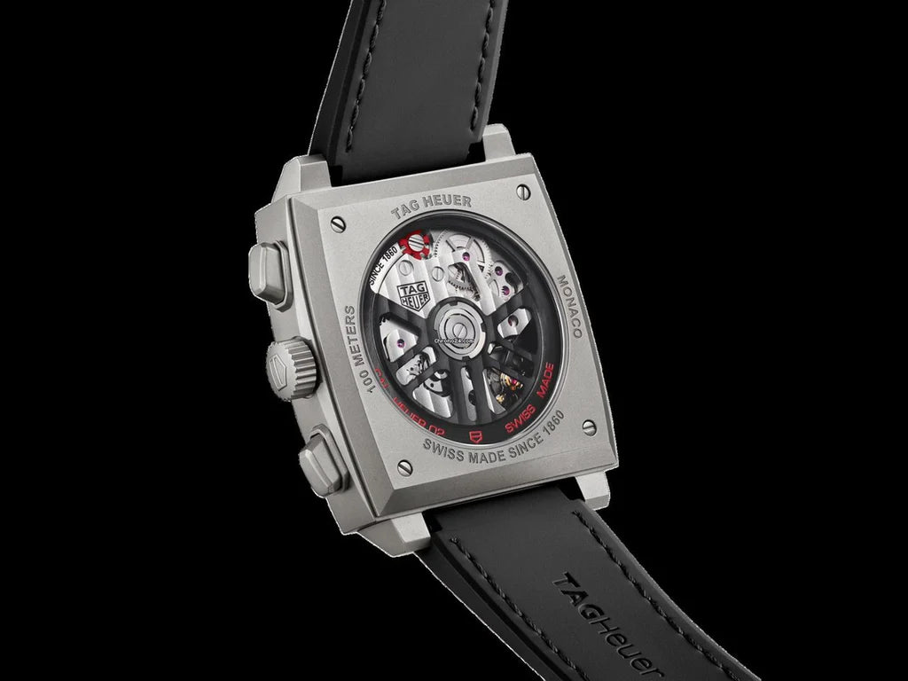 TAG Heuer Monaco Chronograph Black dial 39mm CBL2183.FT6236