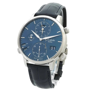 Glashutte Original Senator Cosmopolite Reloj para hombre con esfera azul 44 1-89-02-05-02-61
