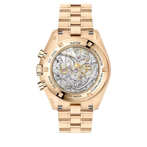 Omega Speedmaster Moonwatch 18k gold with green dial  310.60.42.50.10.001