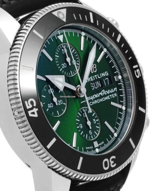 Breitling Superocean Heritage Chronograph Green dial 44mm A13313121L1S1