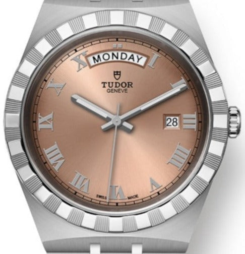Tudor Royal Salmon dial 41mm | Tudor Salmon Dial Watch | Harley's Time