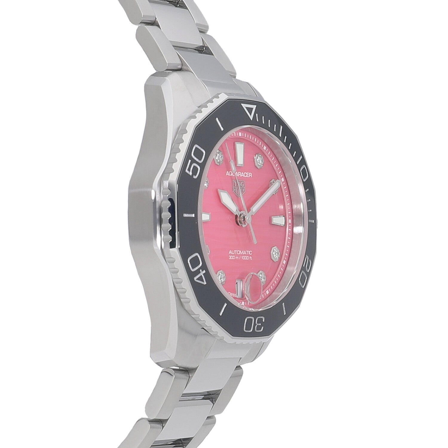 TAG Heuer Aquaracer  300 Date Pink dial 36mm WBP231J.BA0618