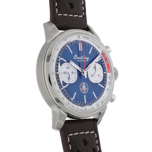 Breitling Top Time B01 Shelby Reloj para hombre con esfera azul 41 AB01763A1C1X1