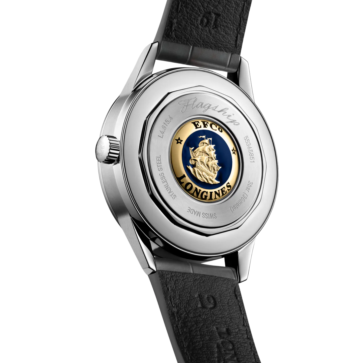 Longines Flagship Heritage Moonphase Grey dial 38.5mm L4.815.4.52.2
