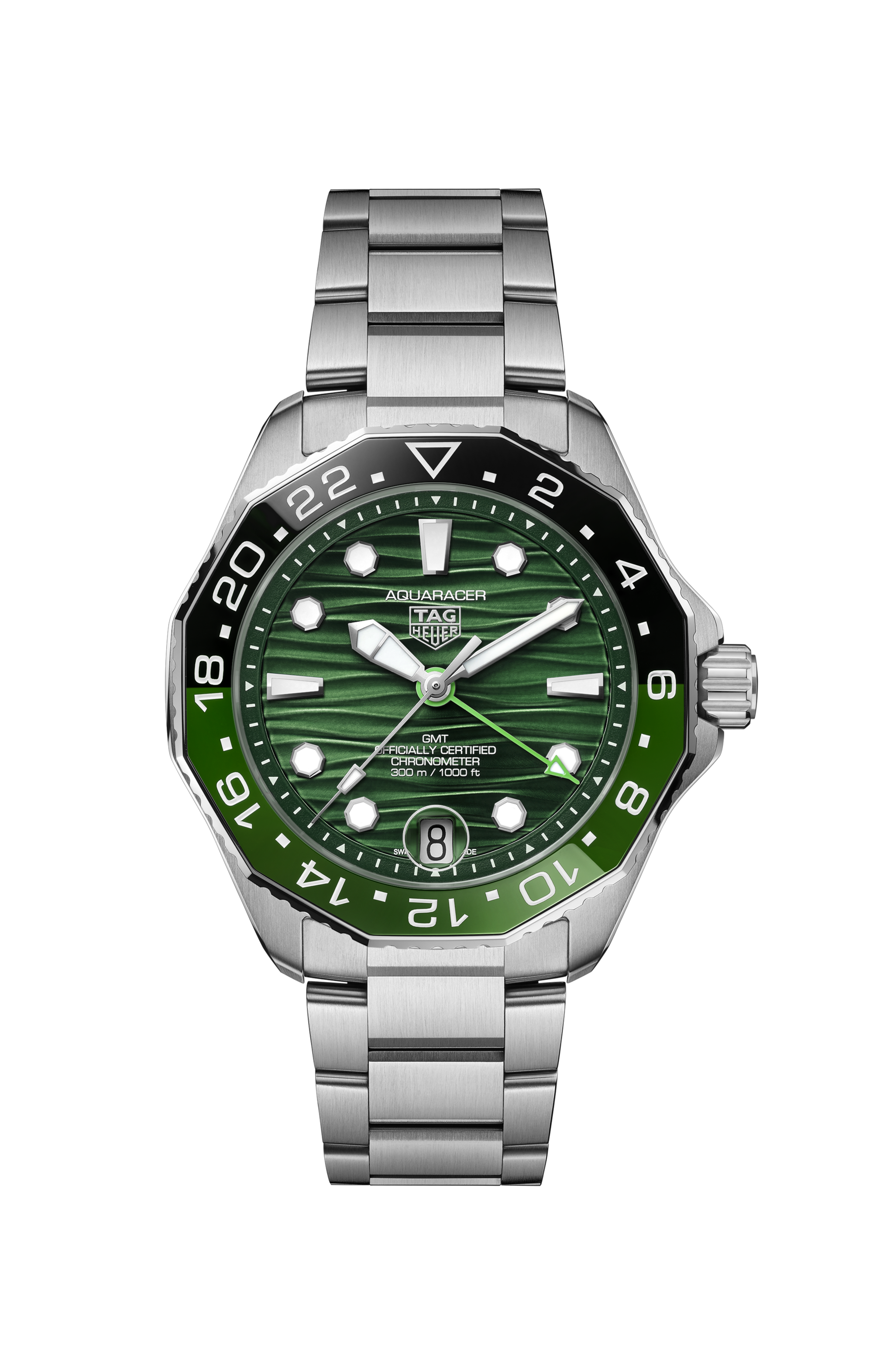 TAG Heuer Aquaracer 300 Green dial 42mm WBP5115.BA0013