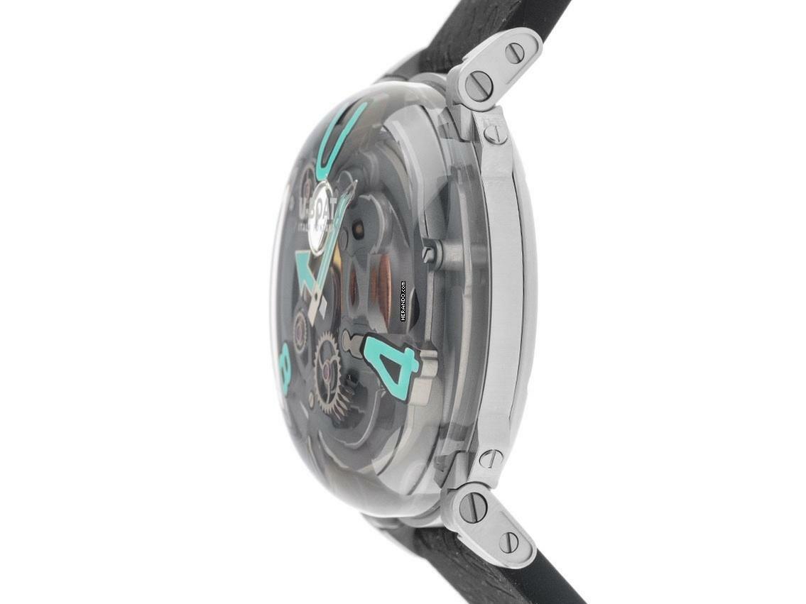 U-Boat U-65 3352 44mm SS Turquoise