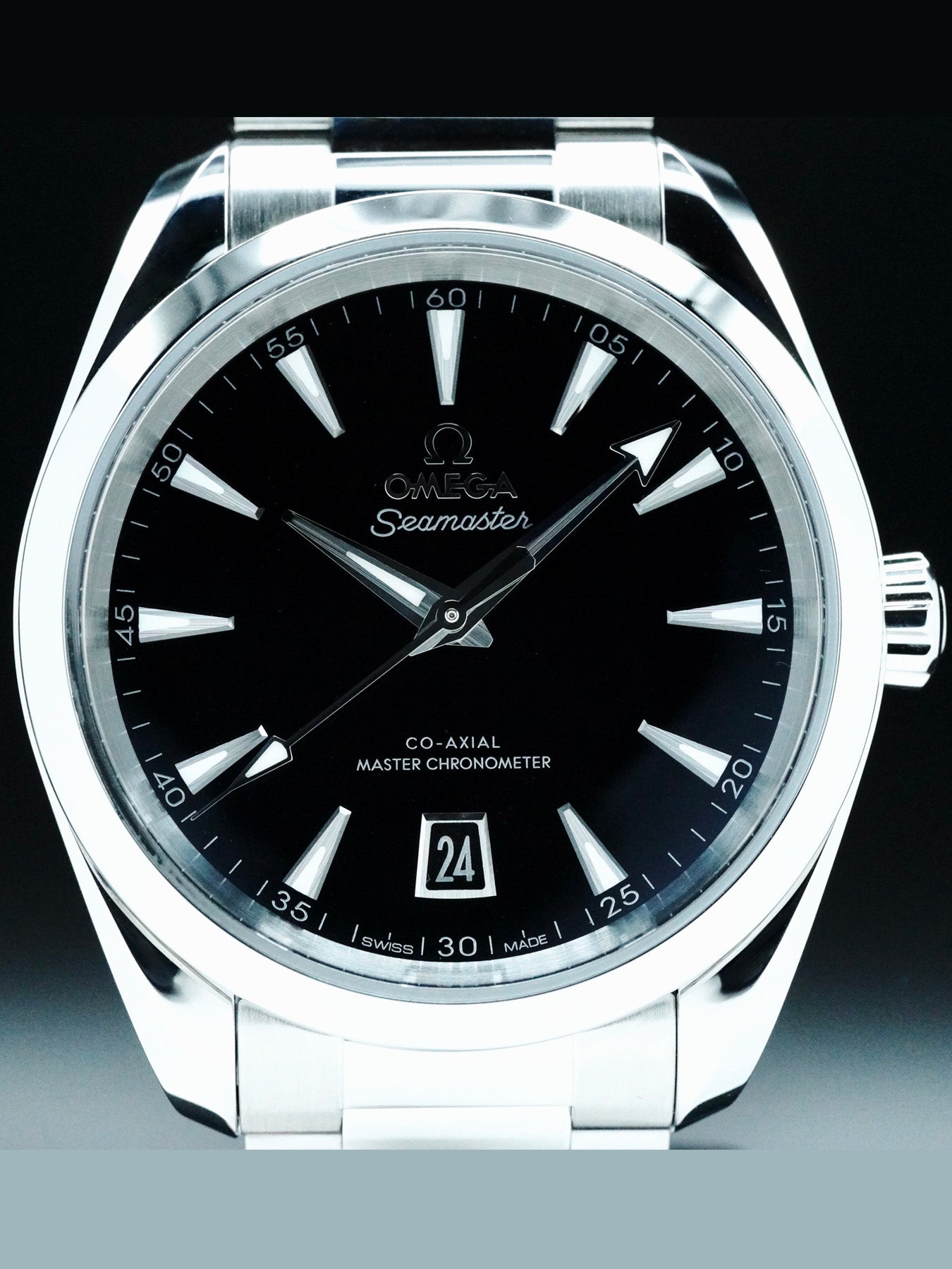 Omega Seamaster Aqua Terra black dial 38mm 220.10.38.20.01.004