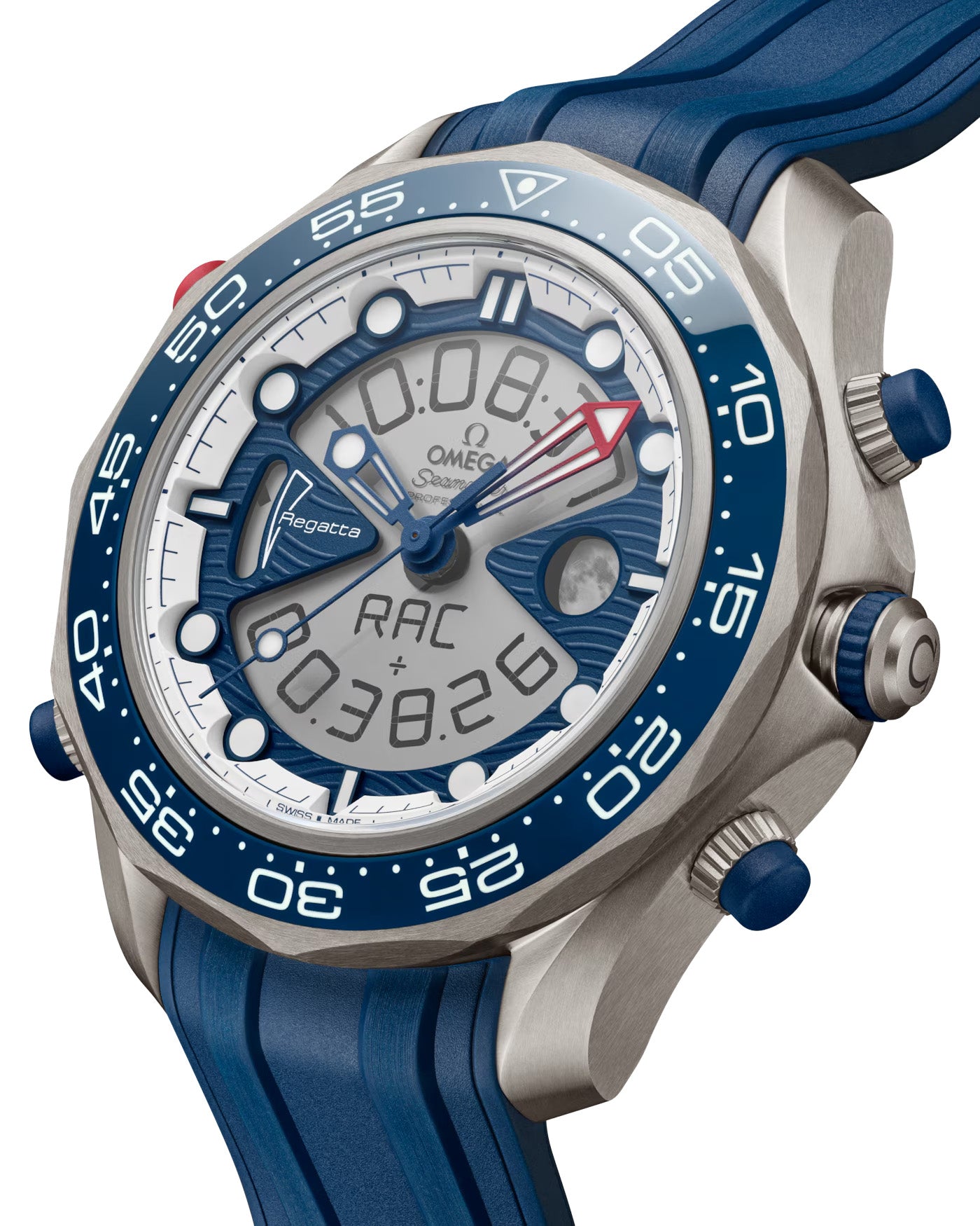 Omega Seamaster Regatta 46.75 mm titanium/rubber strap 216.92.46.79.10.001