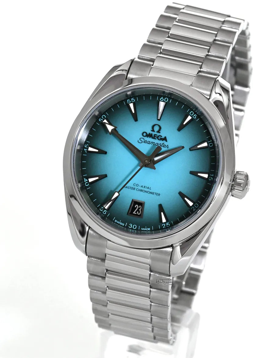 Omega Aqua Terra 150m Co-axial Chronometer Turquoise 38mm 220.10.38.20.03.005