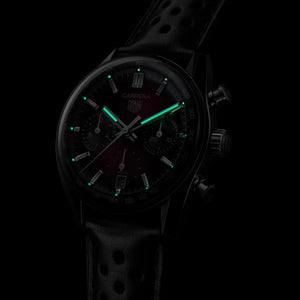 TAG Heuer Carrera Chronograph Purple dial CBS2219.FC6607
