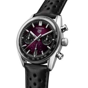 TAG Heuer Carrera Chronograph Purple dial CBS2219.FC6607