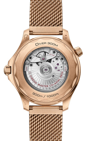 Seamaster Diver 300M 42 mm, Bronze gold on Bronze gold 210.90.42.20.01.003