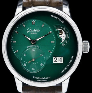 Glashütte Original Panomaticlunar Green Dial 40mm 1-90-02-13-32-62