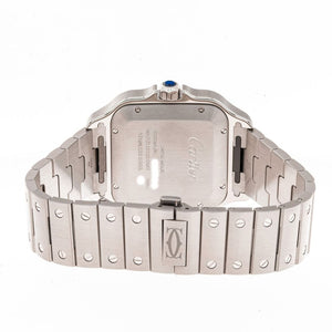 Cartier Santos Green | Green Dial Cartier Santos Watch | Harley's Time