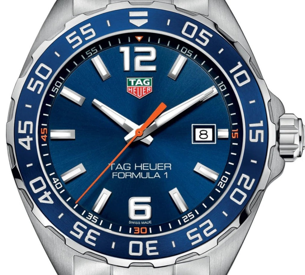 Reloj TAG Heuer Formula 1 Cuarzo Acero Esfera azul 43 WAZ1010.BA0842