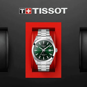 Tissot Gentleman Powermatic 80 Silicium Green dial 40mm T1274071109101