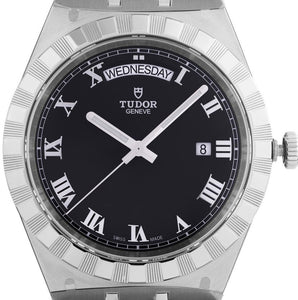 Tudor Royal Black Dial 41mm | Tudor Watch Black Dial | Harley's Time