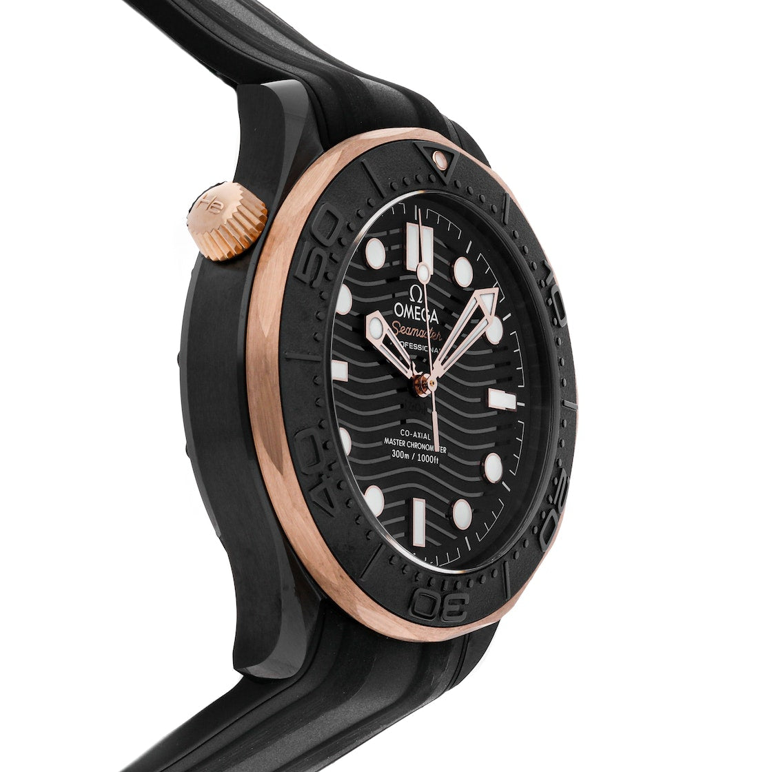 Omega Seamaster Diver 300m Chronometer Black dial Mens watch 43.5 210.62.44.20.01.001