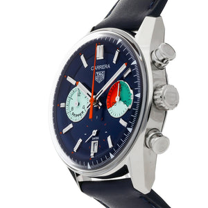 Tag Heuer Skipper Carrera Blue dial 39mm CBS2213.TFN6002