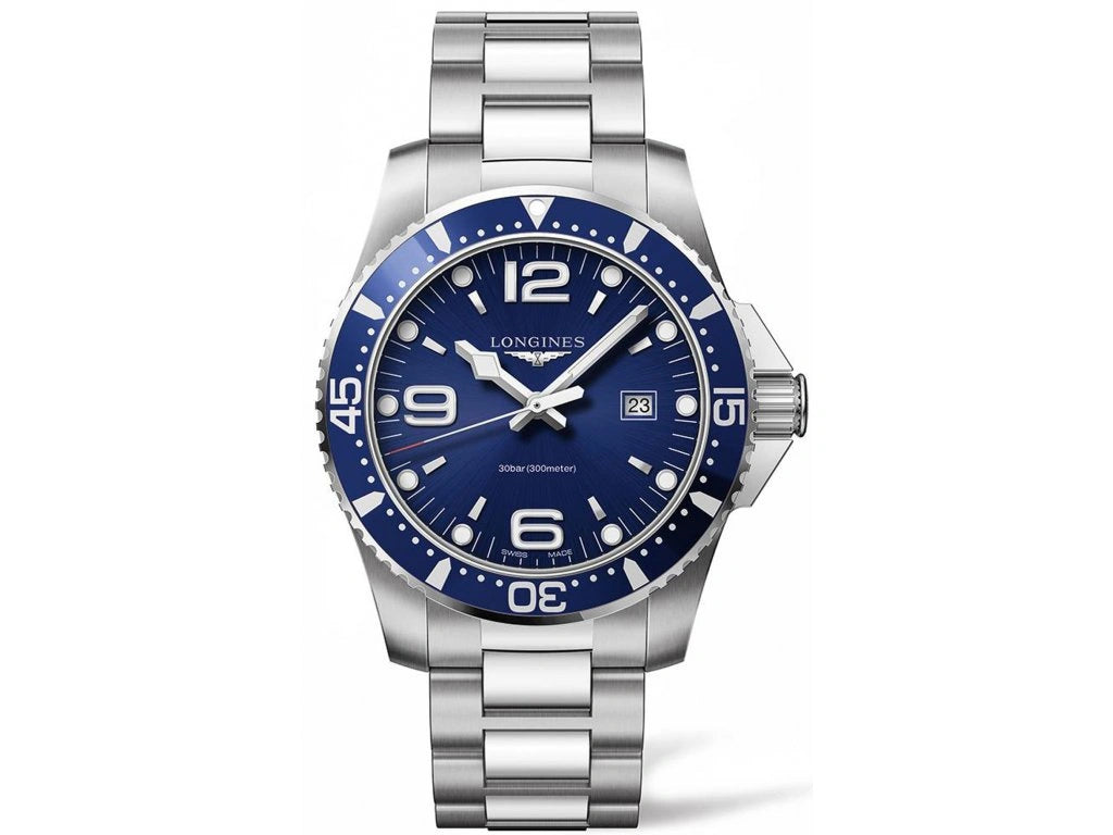 Hydroconquest blue dial 44mm L3.840.4.96.6