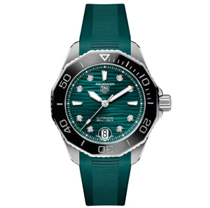 TAG Heuer Aquaracer Professional 300 Green dial 36mm WBP231G.FT6226