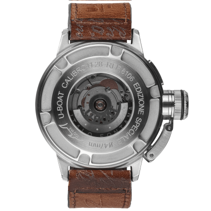 U-Boat Classico U-47mm Ivory dial Brown strap 8106