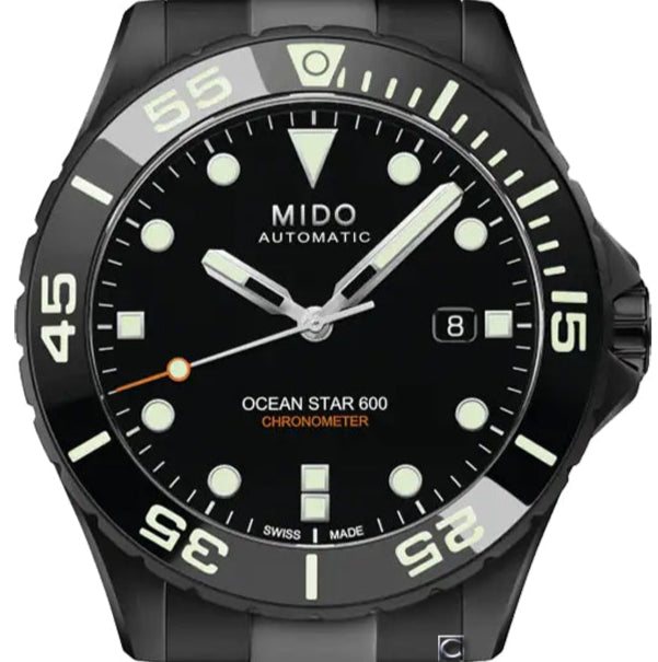 Mido Ocean Star 600 Chronometer Black dial M026.608.33.051.00